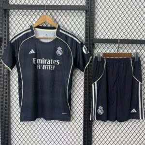 2ª Equipación Real Madrid 2025/26 (kit)